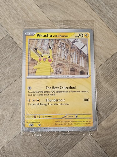 Pikachu the museum pokémon - pikachu, at