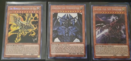 God card slifer obelisco - ra,