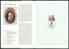 GERMANY FOLDER 2002/07 ADOLPH FREIHERR KNIGGE RULES OF CONDUCT