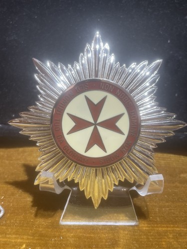 Medaglia placca croce malta - medaglia,