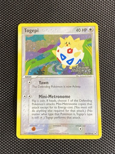 Pokemon tcg togepi - 50/109, team