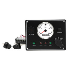 Quadro Strumenti per Barca Con Contagiri Multifunzione Motori 4000 Giri/Min Stop