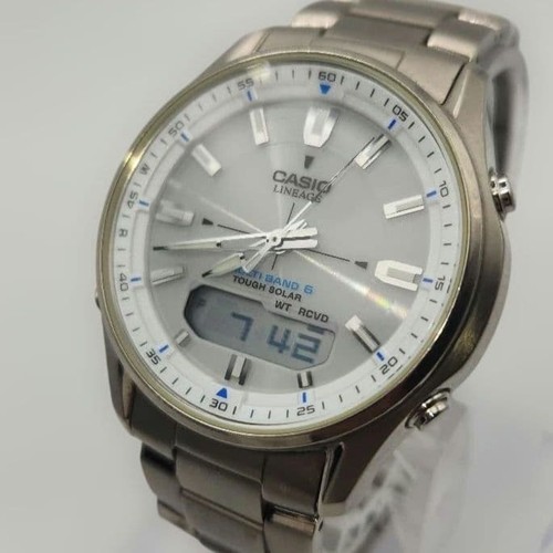 Casio lcw m100 uomo titanio - casio, lcw-m100
