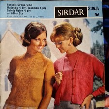 Cardigan maglione Sirdar 2463