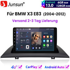 Autoradio 6+128G Carplay V1PRO GPS NAVI Android 4G WIFI per BMW X3 E83 2004-2012