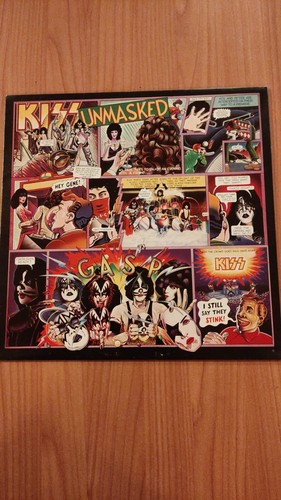 Kiss unmasked casablanca - lp,