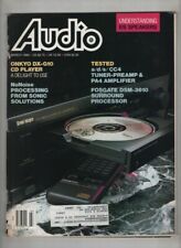 Audio Mag Understanding ES Speakers & Onkyo DX-G10 March 1989 072721nonr