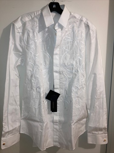 Autentica camicia bianca uomo
