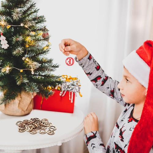 Pezzi numeri legno - pezzi,