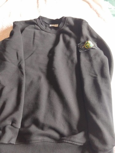 Felpa stone island nera taglia - island,