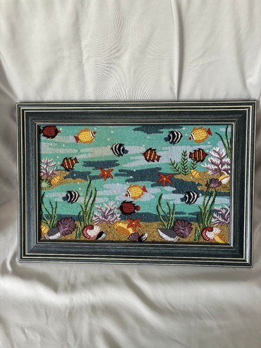 Arazzo incorniciato pesce