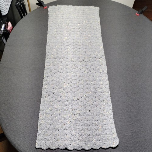 Handmade crochet scarf with - crochet,