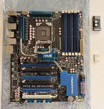 Motherboard ASUS P6T6 WS REVOLUTION LGA1366 DDR3 X58  ATX + I/O SHIELD +DIAG CAR