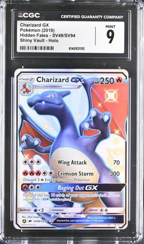 Cgc mint charizard gx - mint,