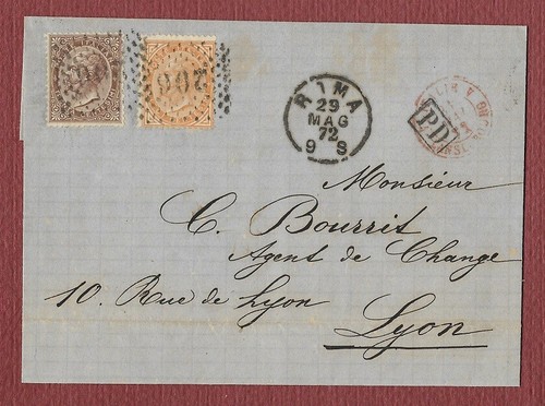 Roma lione del 5 1872 - roma,