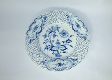 Piatto In Porcellana Con Bordo