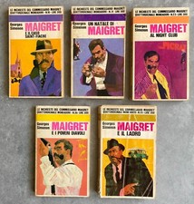 MAIGRET 5 Gialli Mondadori