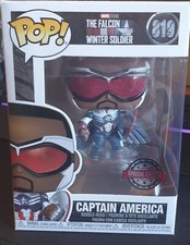 Funko Pop! The Falcon And The Winter Soldier Captain America -  SPECIAL EDITION 