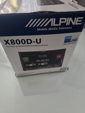 Alpine Radio Nav X800D-U Media