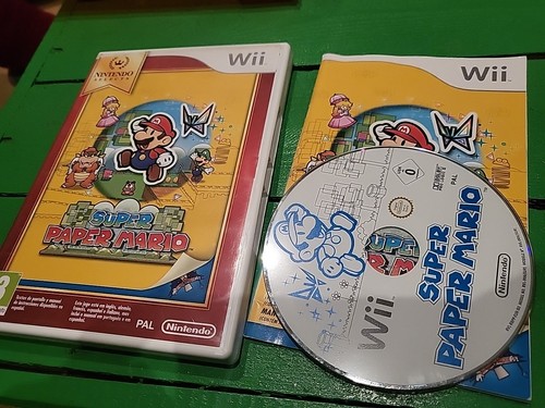 Nintendo wii super paper mario - super,