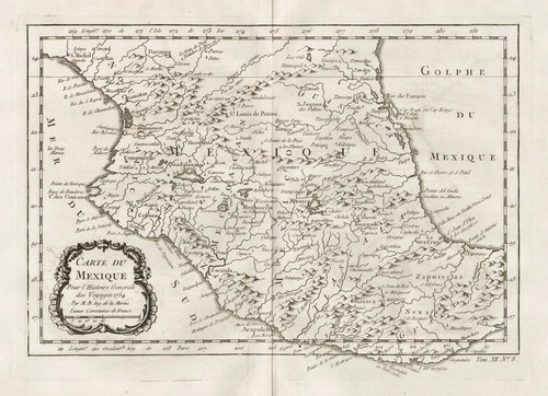 Mappa america messico - mappa,