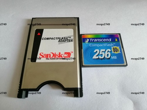 Compactflash transcend 256mb - compactflash,