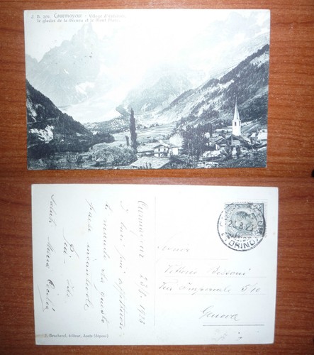 Courmayeur 1923 f p - courmayeur, -1923-