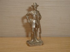 Soldatini Kinder - COWBOY cromati 40 mm.- KIT CARSON - SCAME - Ferrero