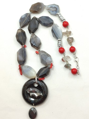 Collana pietre naturali - collana,