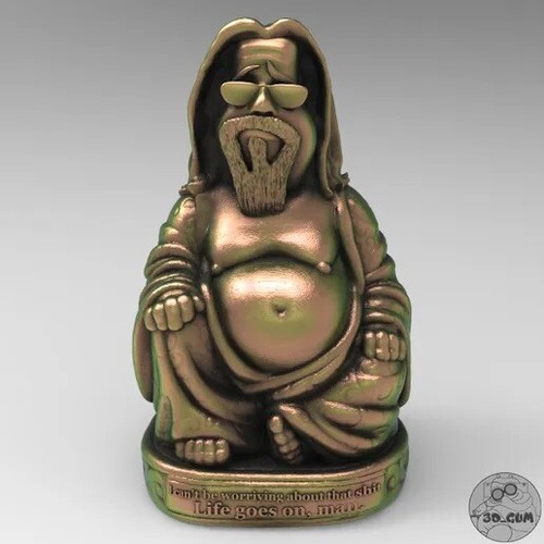 Buddha dude stampato - dude,