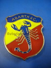 FREGIO SCUDO ABARTH METALLO