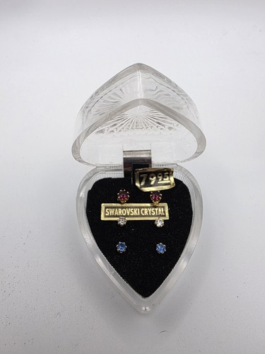 Swarovski crystal pierced - swarovski,