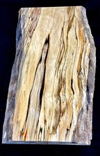 Live Edge Tavola in Acero Duro