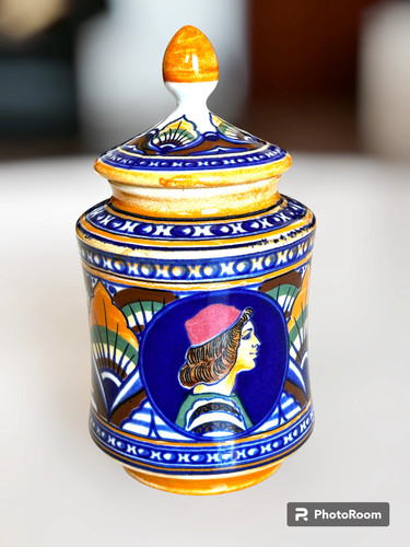 Deruta barattolo ceramica
