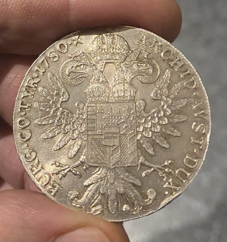 Moneta argento del 1780 - argento,