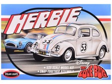 Volkswagen Maggiolino Herbie The Love Bug 1969 kit modellino scala 1/25 di luci polari