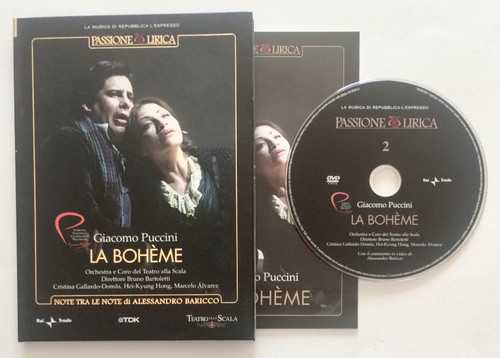 Dvd boheme giacomo puccini - dvd, la