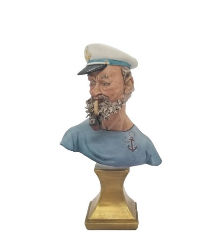 Busto marinaio porcellana