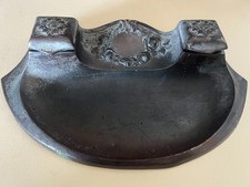 🔴 Calamaio penna stilografica BRONZO MASSICCIO ampolle inchiostro vintage L 23