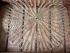 Vintage hand crocheted spider