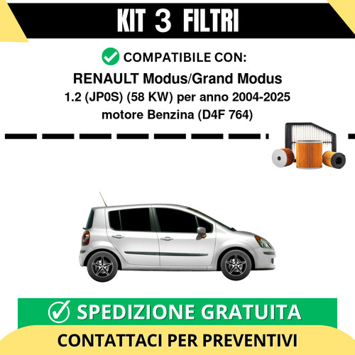 Kit filtri tagliando per - kit,