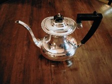 Caffettiera / teiera in lega argentata " Sheffield " originale d'epoca