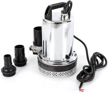 Pompa Sommersa 12V in Acciaio Inox Pompa Sommersa 160W (6000L/H)