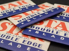 STAR DOUBLE EDGE  LAMETTA SINGOLA DA COLLEZIONE - VINTAGE