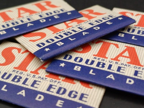 Star double edge lametta - edge,
