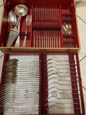 Set di posate ARG. 1000 da 12, anni 50/60, mai utilizzati.