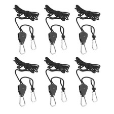 6PZ 1/8 Pollici Gancio per Corda un Cricchetto con Luce di Crescita Regolab3748