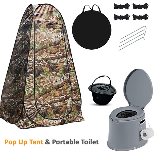 Vaso campeggio portatile - wc,
