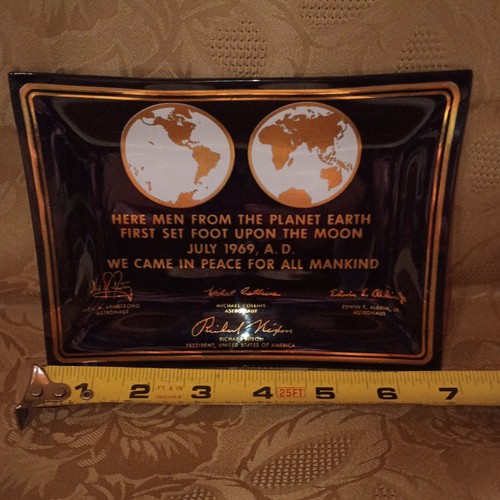 Piatto vetro vintage - , nasa