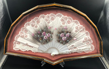 Quadro Ventaglio Liberty in Ventaglierà Prezioso Elegante vintage